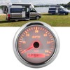 GPS Speedometer Gauge, Weatherproof 0-60MPH/H LCD Display with 7 Adjustable