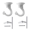 GDQLCNXB 2 Sets 55mm/2.17" Ceiling Metal Ceiling Hooks, Heavy Duty