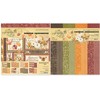 Graphic 45 Autumn Greetings Paper Pack and Patterns & Solids