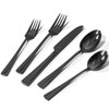 KINGSTONE 18/10 Stainless Steel Flatware, 20-Piece Forged Silverware Set for