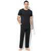 Casey Kevin Mens Loungewear Short Sleeve Pyjamas Set Soft Breathable