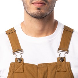 Wrangler Riggs Workwear Men's Insulated Bibs, Duck Brown