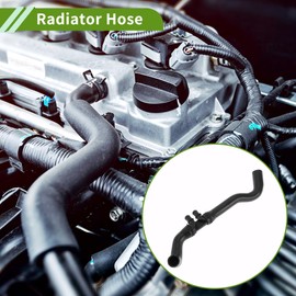 HOPESPANNER No.PCH500893 Radiator Hose for Land Rover Range Rover Sport 4.2L 2006-2009 Good Sealing Black Lower Coolant Water Hose Rubber 1 Pc