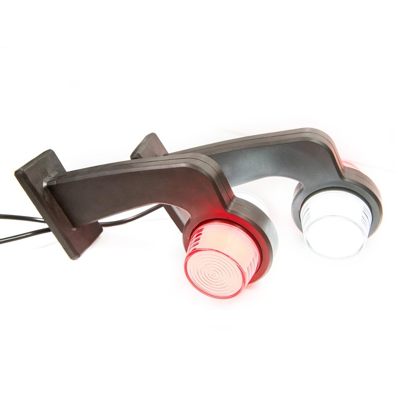 2 x LED Rubber Side Light 12 V 24 V