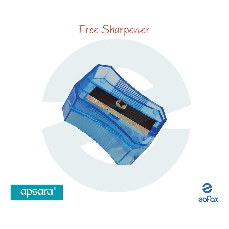 Apsara Triangular Pencils Box Pack Good Handwriting Comfort Grip (10