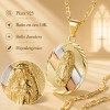 Collar Virgen Guadalupe Plata 925 Oro 14k Tricolor Regalo