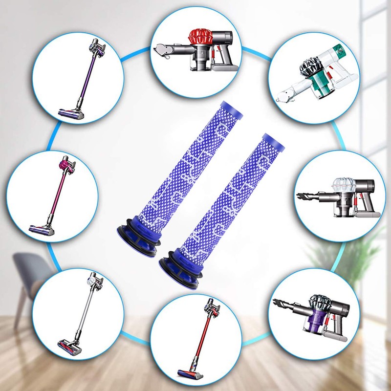 ARyee 3-Pack Pre Filter Compatible with Dyson DC58 DC59 V6