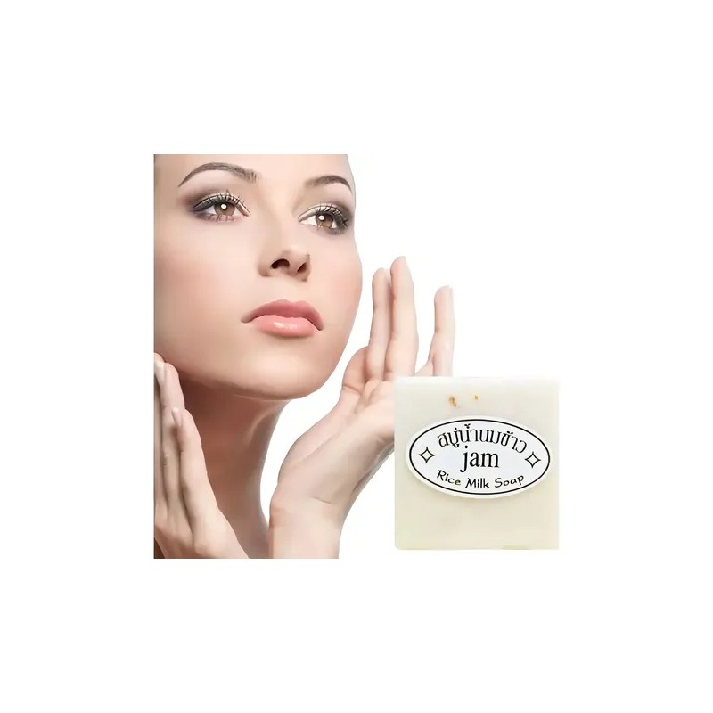 Jabón Facial y Corporal Bioaqua Leche de Arroz Antimanchas e