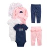 Simple Joys by Carter's Baby Girls' 6-Piece Little Character Set,