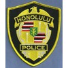 Embroidered Patch -Honolulu Hawaii Police Shoulder Patch State Capital