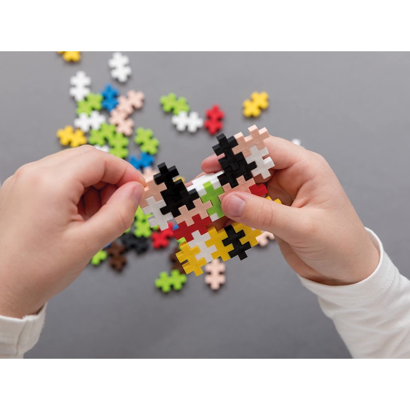 Plus-Plus 9607012 Creative Building Blocks, Travel Suitcase Set, Ingenious Construction