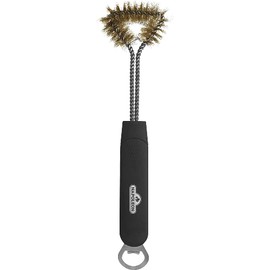 Napoleon Gas Grill Three-Sided Brass Grill Brush 62012