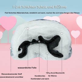 Waterproof Kids Gloves Winter Cold Weather Fleece Lined Thermal Warm PU Palm Snow Ski Cycling Glove for Age1-13 Boys Girls Kid Boy Toddler Girl Children Skiing Snowboarding Running Walking Sport