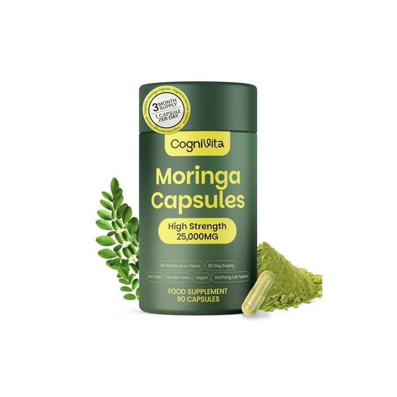 Moringa Capsules – 3 Month Supply – High Strength 50:1