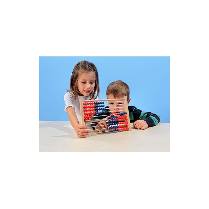 Vinco Vinco85145 Individual Counting Frame, White/Red, Multi-Color