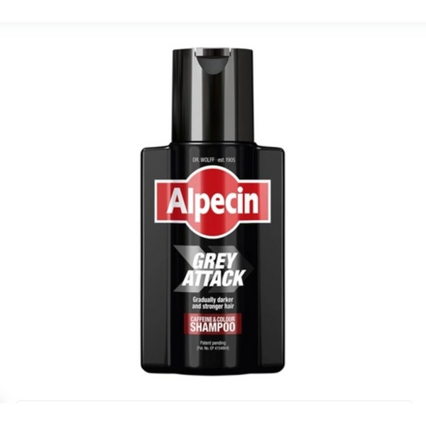 Alpecin grey attack caffeine shampoo against hair greying Growth stimulation