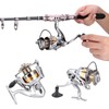 Salt Freshwater Metal Heavy Duty Lightweight Casting Spinning Fishing Reel
