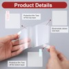 Heclia Electrostatic Sticker Mounting Dash Cam 20 PCS Double-Sided Adhesive