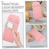 CAXUSD 24pcs Cash Envelopes for Budgeting Practical Loose-Leaf Budget Decorative