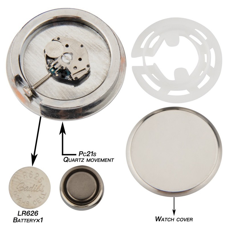 Motorcycle Handlebar Clock, 7/8'' Universal Waterproof Aluminum Alloy Handlebar Quartz