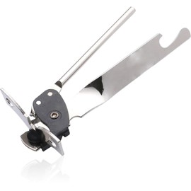 Butterfly Can Opener,Stainless Steel Tin Opener,Portable Tin Openers Heavy Duty,Safe Easy Grip Tins Openers for Arthritis Hands,Effortless Kitchen Gadgets for Any Standard Size Caps