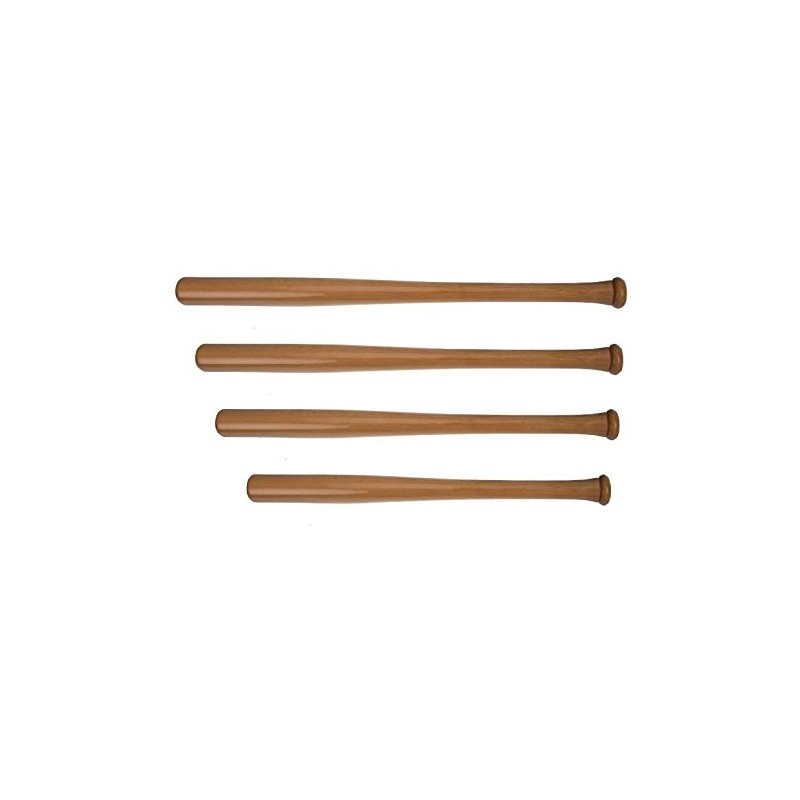 Gummiprodukt Baseball Bat in Wood, Brown, 74 cm