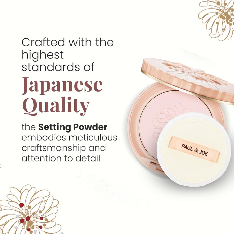 PAUL & JOE Setting Powder Refill 01, 9G