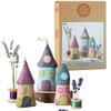 Corinne Lapierre Felt Lavender Houses Sewing Craft Kit,Multi-colour,12 - 17