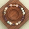 UEUC Healing Stone Bead Bracelet for Women, Natural Gemstones, Balance