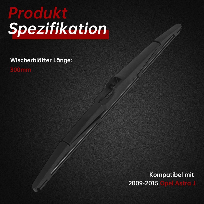 Wiper Blades Rear Astra J, OTUAYAUTO Rear Windscreen Wiper Rear