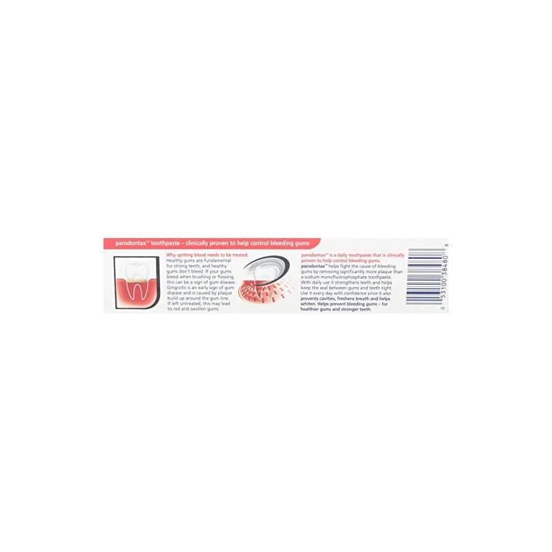 Parodontax Whitening Toothpaste, 3.4 oz. Per Tube (2 Pack)