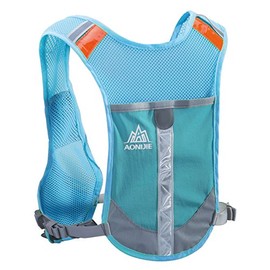 JEELAD Running Hydration Vest Hydration Backpack for Man Women with Water Bladder for Cycling Running Race Marathon Trail
