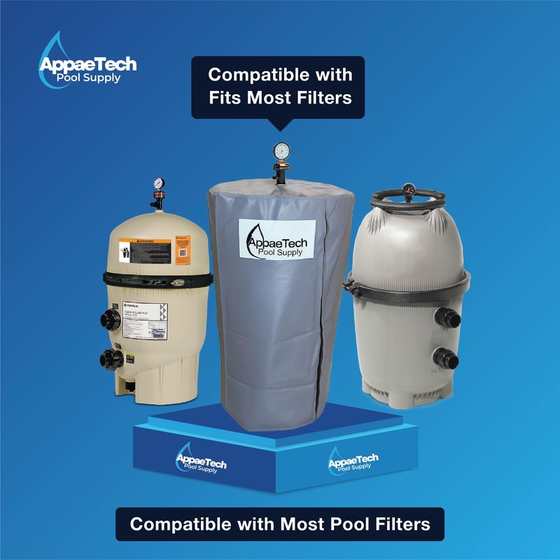 Appaetech | 777070 | Universal UV-Resistant Pool Filter Cover –