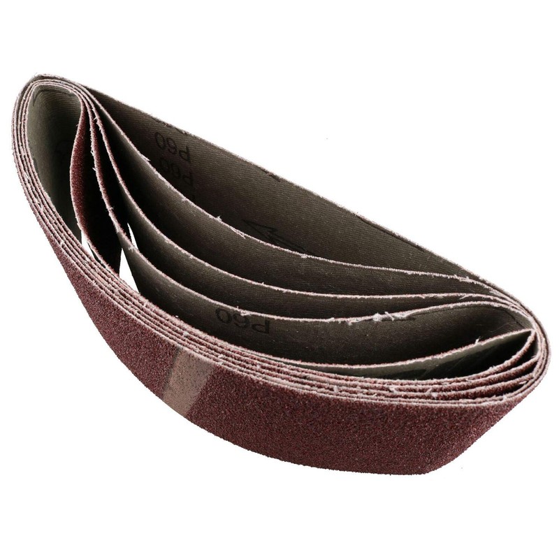 Belt Power File Sander Abrasive Sanding Belts 457mm x 75mm