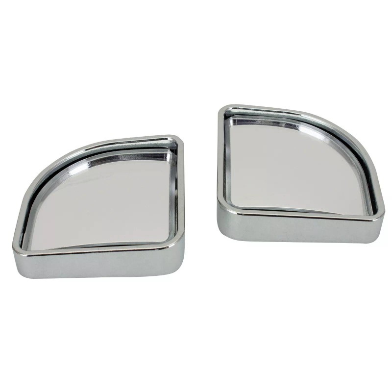 Auto Drive 2-PK SQUARE BLIND SPOT MIRRORS PUSH & ADJUST