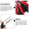 POPETPOP Alligator Clips Crocodile Test Leads: 30pcs Dual Ended Wire