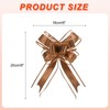 uxcell 10pcs 8 Inch Giant Large Pull Bow Gift Wrapping