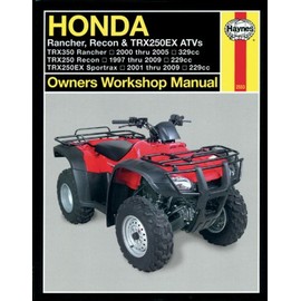 Haynes Repair Manual for Honda TRX (1997-2009)