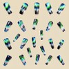 24 Pcs Spring Green Press on Nails Medium Ballet -