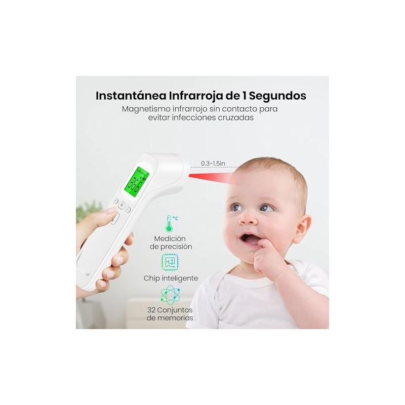 Termómetro Digital de Temperatura de Bolsillo Ultra Delgado y Portátil