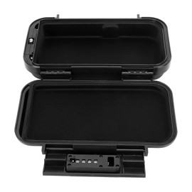 Portable Safe Personal Safe with Combination Lock, Travel Safe with Removable Steel Wire Rope for Dorm, Beach, Hotel, Car