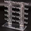 POFET Acrylic 10 Pairs Sunglasses Organizer Double Row Sunglasses Rack