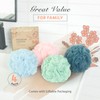 Spongentle Premium Deep Cleansing Loofah Sponge for Radiant Skin, Pack