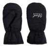 Island Green Mens Fleece Lined Durable Golf Mitts Gloves, Black,
