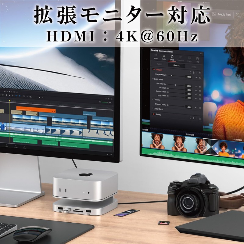 Mac mini M4 Docking Station 2024 (Model Number: MC60H) /
