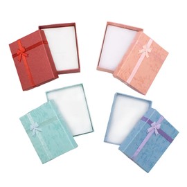 TRIXES 12 x Jewellery Gift Box Set - Luxury Packaging for Small Gifts for Christmas, Valentine's Day, Birthday - For Storing Necklaces, Bracelets, Rings