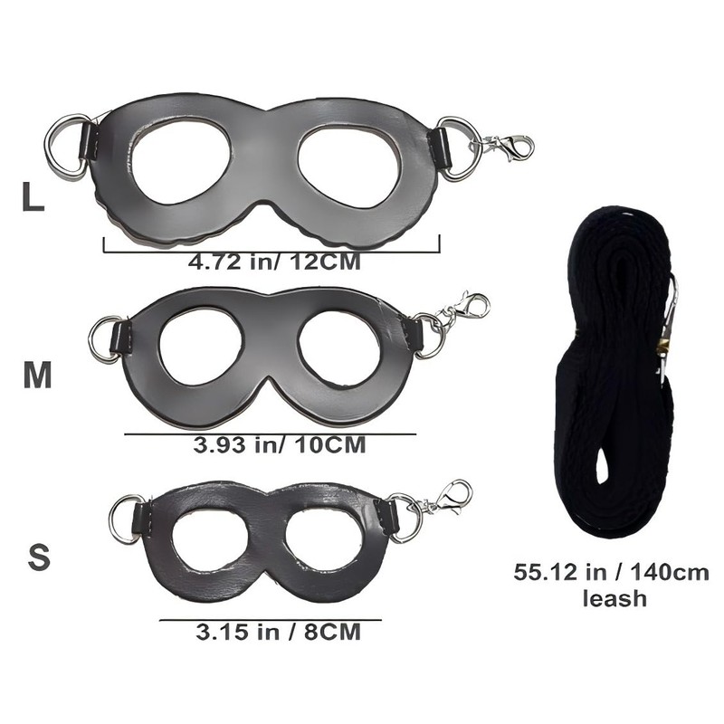 Sugar Gliders Harness Leash Set, 3 Pack Harness and Leash