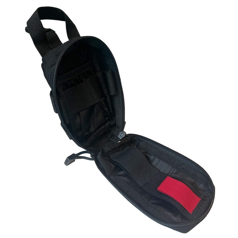 Rescue Essentials Mini Rip-Away IFAK Pouch (Black)