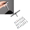 Ratchet Screwdriver Set 24-in-1 Bit Multipurpose Repair Tool Manual Hardware