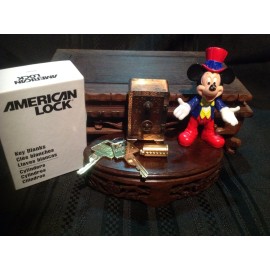 american ONE (1) Original American Series Padlock Cylinder KEYED TO ORDER APTC12 KA or KD